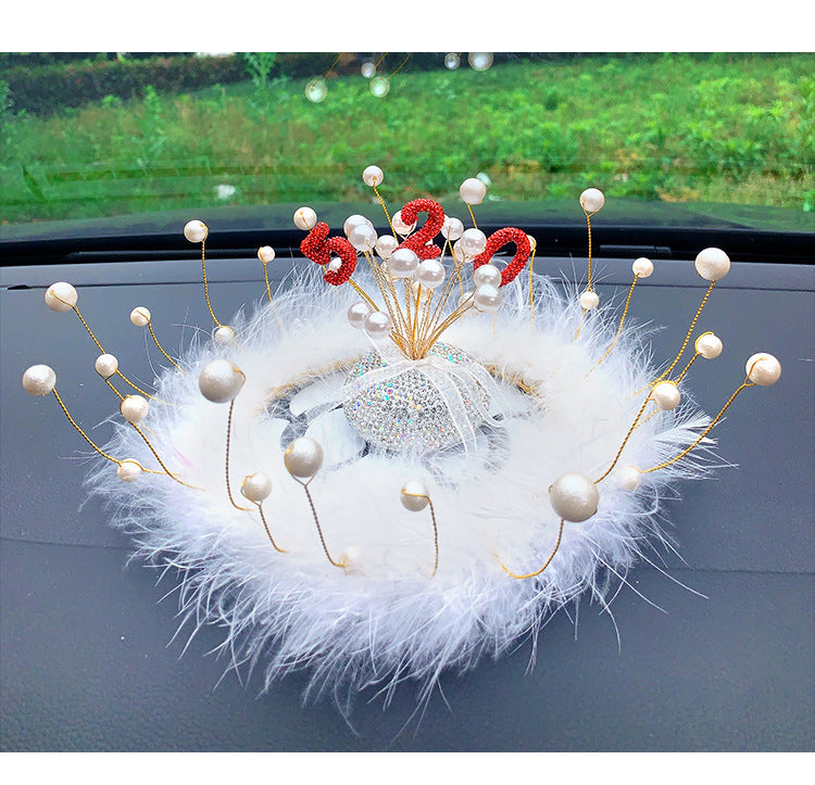 Innovative Car Decoration Vehicle Center Console Diamond Star Decoration Ornaments