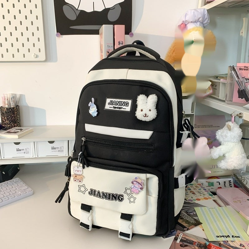 Korean Style Junior's Schoolbag Large Capacity Cute Elementary School Studebt Backpack