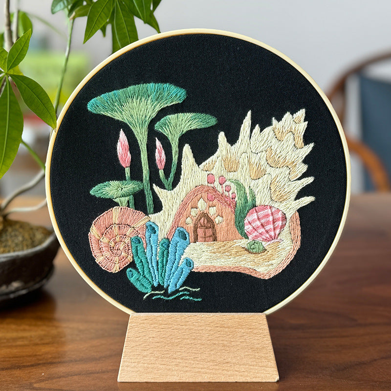 Fantasy Ocean Shell Painting Children's Needlework