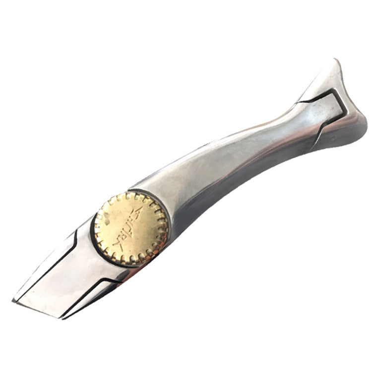 Fish Shaped Safety Knife Dolphin Hook Cutting Plastic Floor Construction Tools