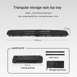 Outdoor Camping Aluminum Alloy Large Foldable Portable Clothes Drying Rack For Camping Travel Triangle