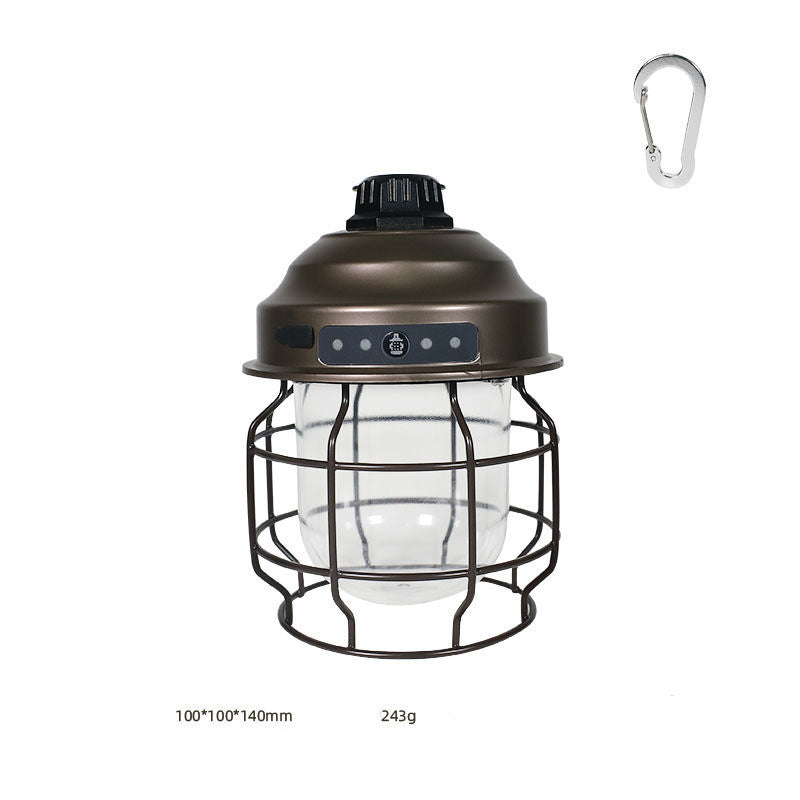 New Outdoor Camping Light Portable Equipment To Send Carabiner