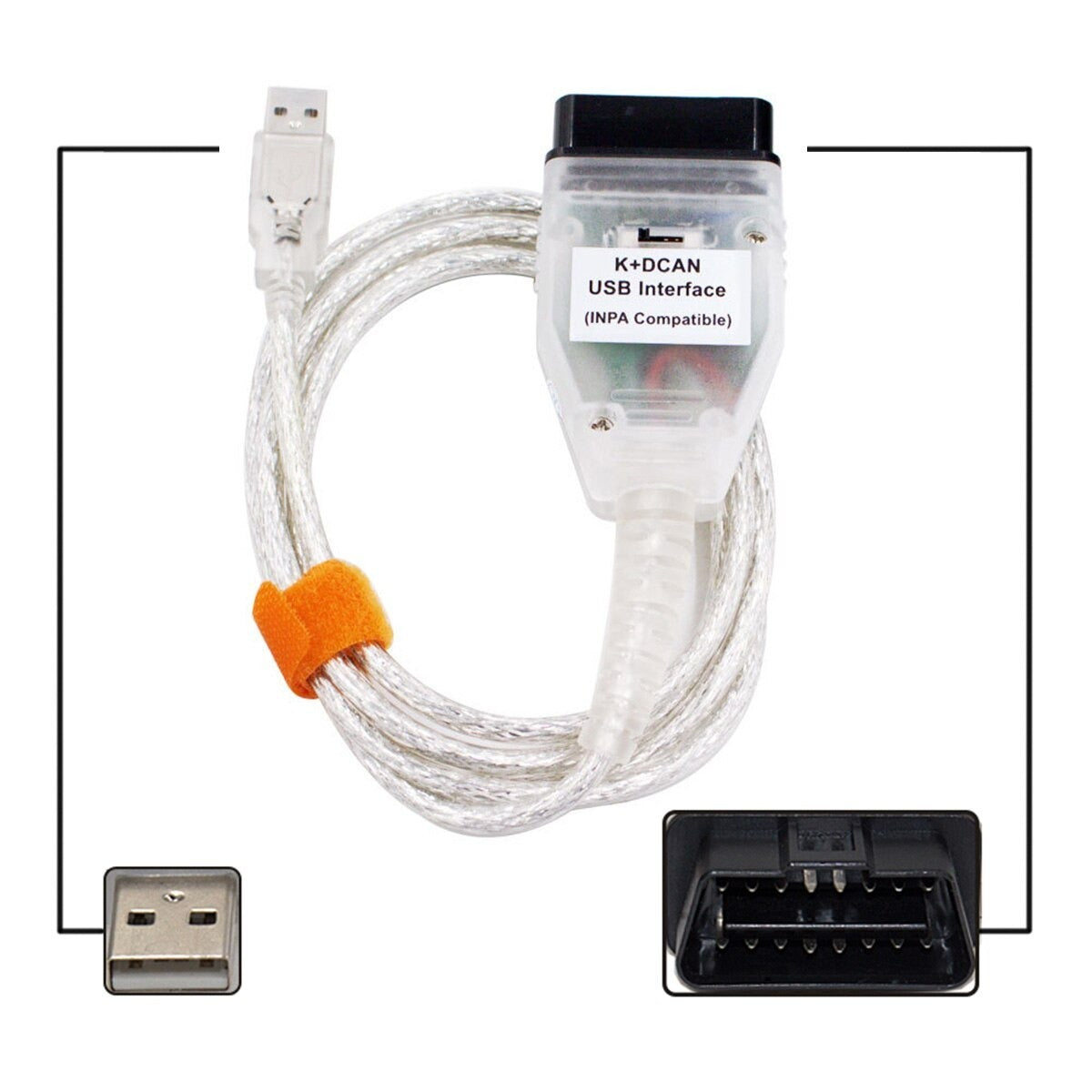 INPA For BMW K CAN FT232RL Programming Diagnostic Line
