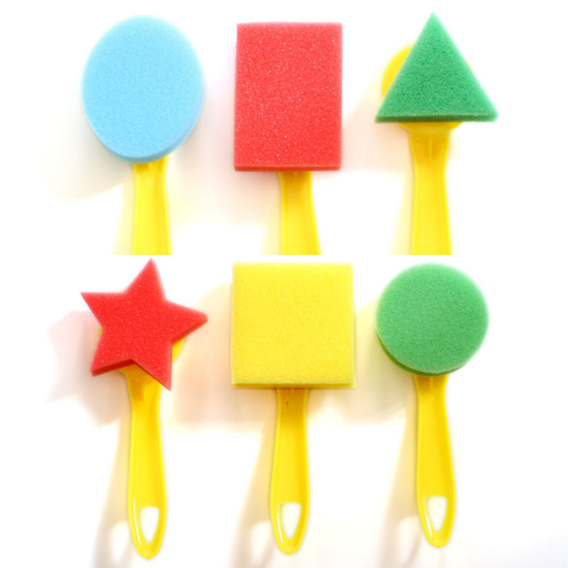Children's Painting Supplies Graffiti Sponge Brush