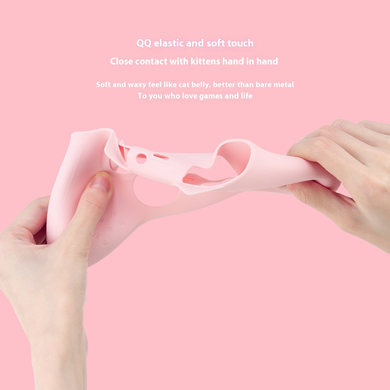 Silicon Game Handle Case Cute Cat Ears All-inclusive Soft Shell Accessories