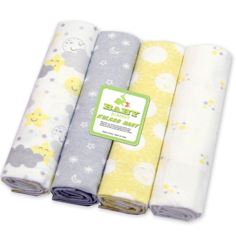 76X76PVC Flannel Baby Wrapping Blanket