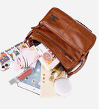 Crossbody New Shoulder Bag Soft Leather Textured