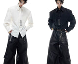 Рубашка-галстук с вышивкой Niche Deconstruction Backbone