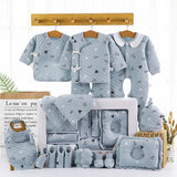 Baby Full Moon Gift Baby Clothes Newborn Gift Box 18 Pieces Set Newborn Baby Clothes Combed Cotton